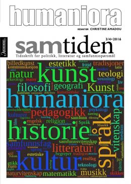 Samtiden. Nr. 3/4 2016