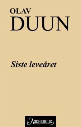 Siste leveåret