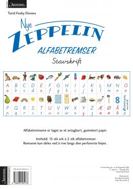 Nye Zeppelin 1. Stavskrift. Alfabetremser