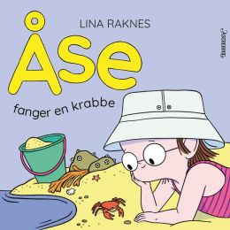 Åse fanger en krabbe