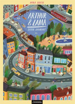 Arthur og Lama sitter barnevakt