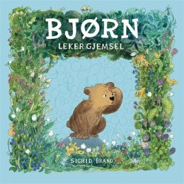 Bjørn leker gjemsel