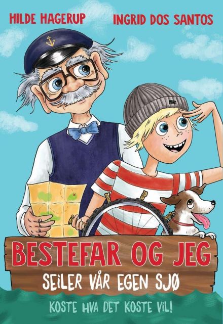 Bestefar og jeg seiler vår egen sjø