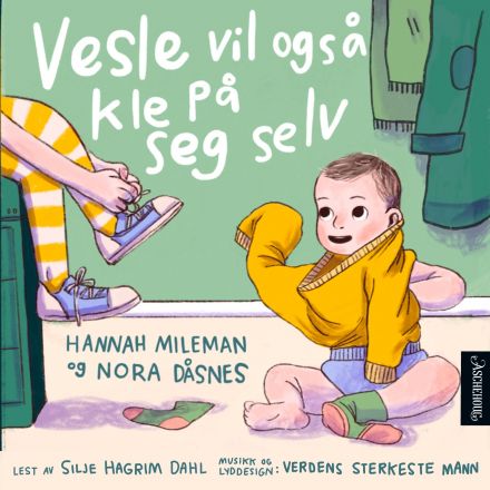 Vesle vil også kle på seg selv