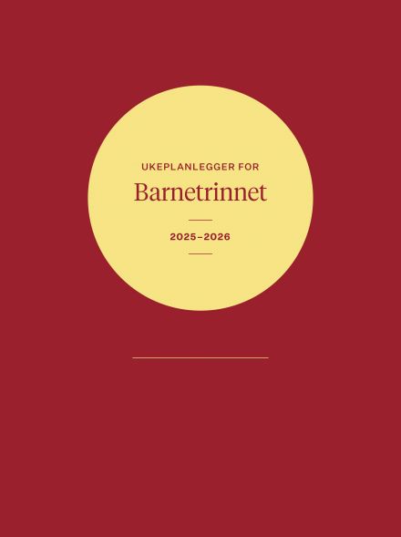 Ukeplanlegger for Barnetrinnet 2025-2026