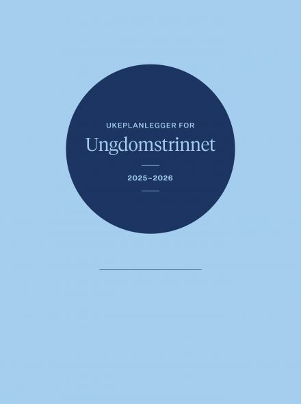 Ukeplanlegger for ungdomstrinnet 2025-2026