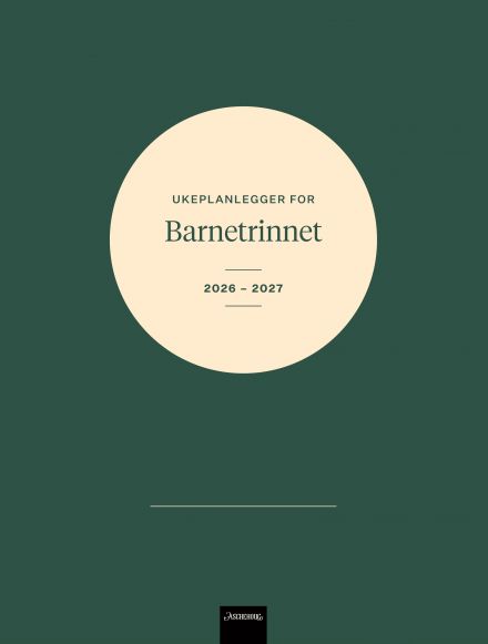 Ukeplanlegger for lærere på barnetrinnet 2026–2027