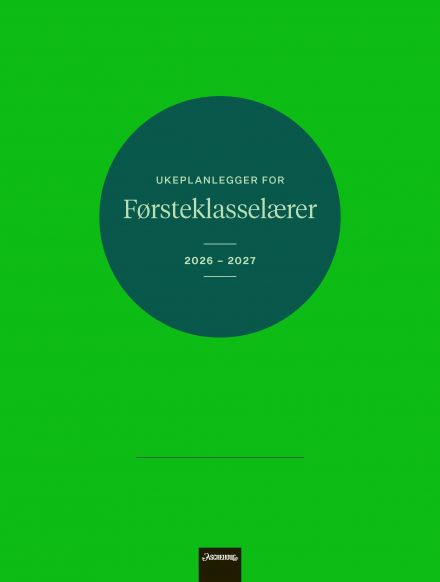 Ukeplanlegger for førsteklasselærer 2026-2027