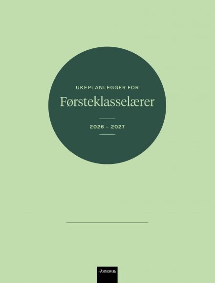 Ukeplanlegger for førsteklasselærer 2026-2027