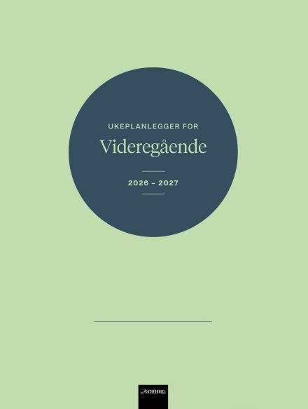Ukeplanlegger for videregående 2026-2027